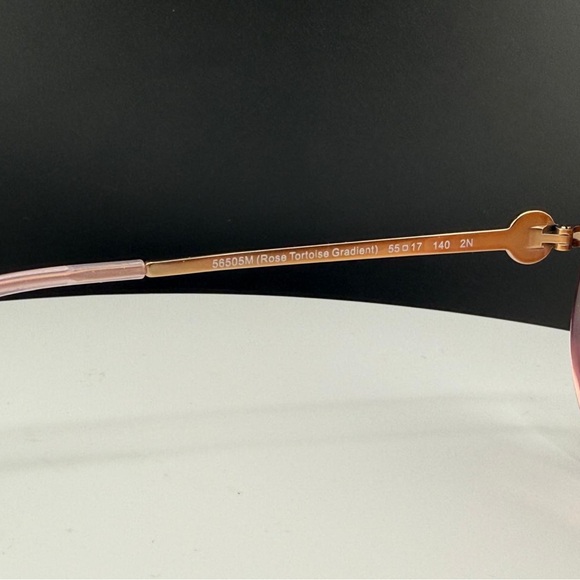 COACH HC 8320 56505M ROSE HAVANA GRADIENT AUTHENTIC FRAMES SUNGLASSES 55-17. NEW - Picture 9 of 12